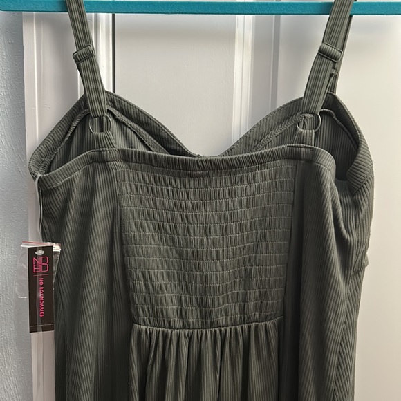 NWT No Boundaries Olive sundress - Picture 3 of 5